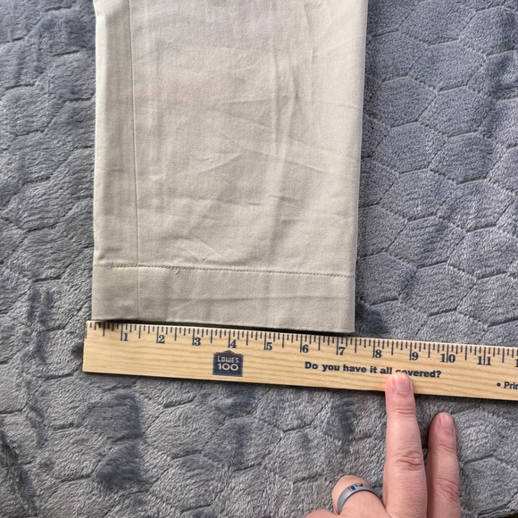 Polo Ralph Lauren Classic Fit Chino Pants Mens 34x32 Khaki Tan Cotton - Picture 8 of 11